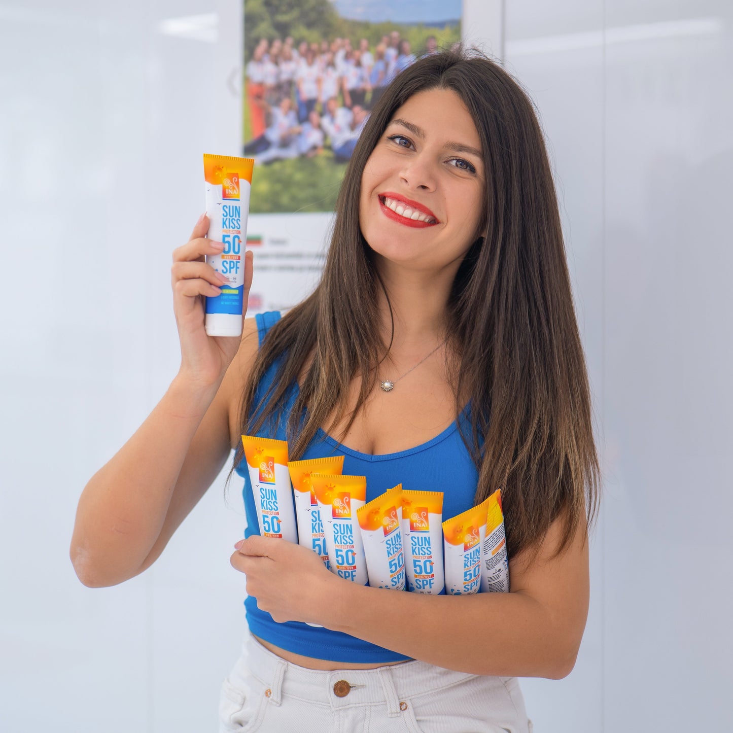 100% φυσικό αντηλιακό για πρόσωπο και σώμα με SPF 50 και βιολογική λευκή ελάτη InaEssentials Ελλαδα