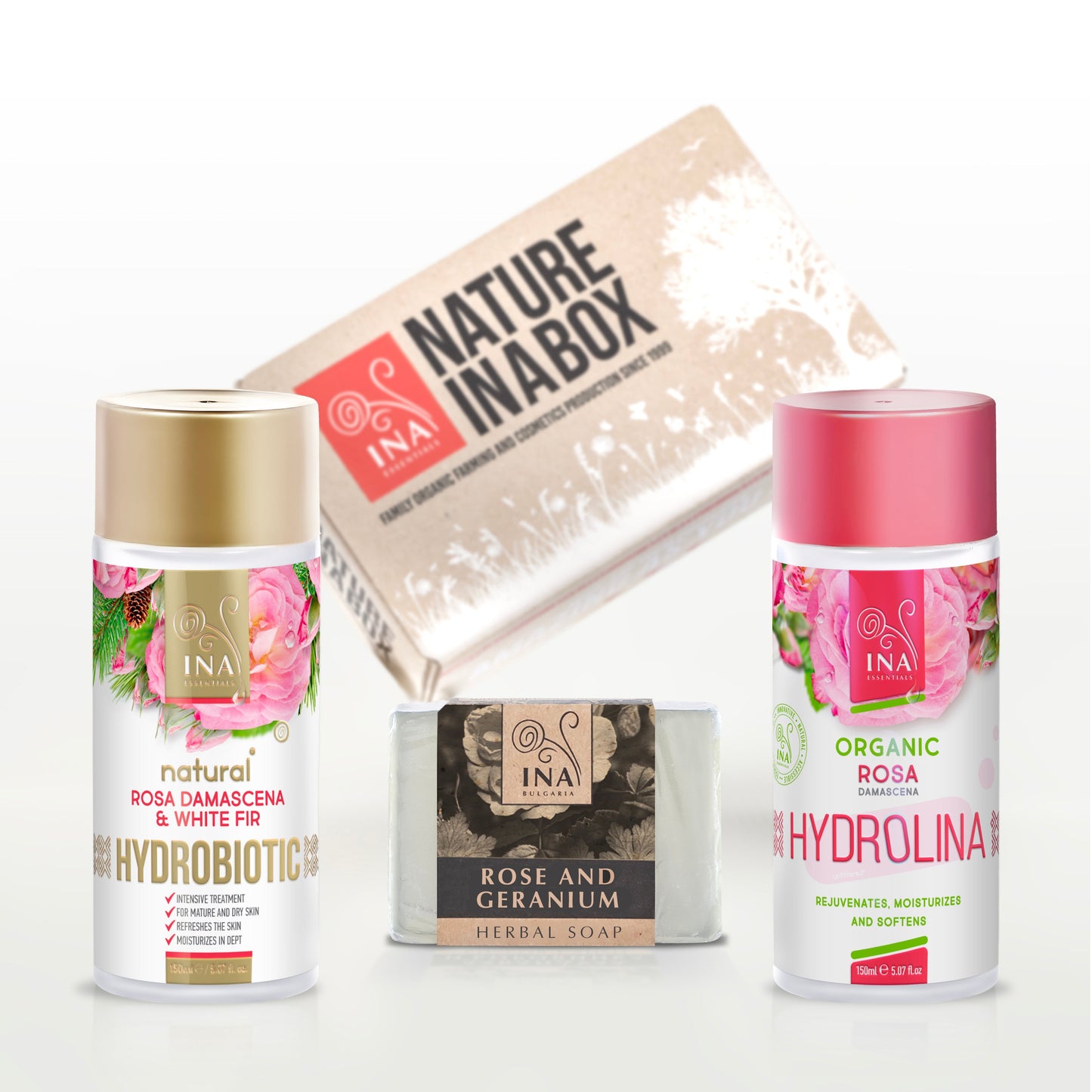 Anti-Age RoutINA™ - φροντίδα που διαρκεί για τη Γήρανση του δέρματος και τις Λεπτές γραμμές Cosmetics InaEssentials Ελλαδα