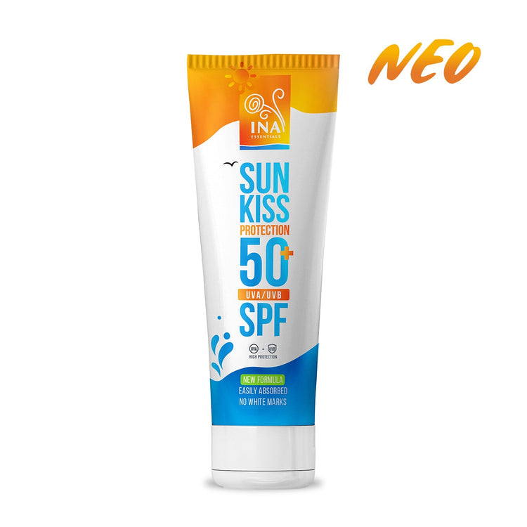 100% φυσικό αντηλιακό για πρόσωπο και σώμα με SPF 50 και βιολογική λευκή ελάτη InaEssentials Ελλαδα