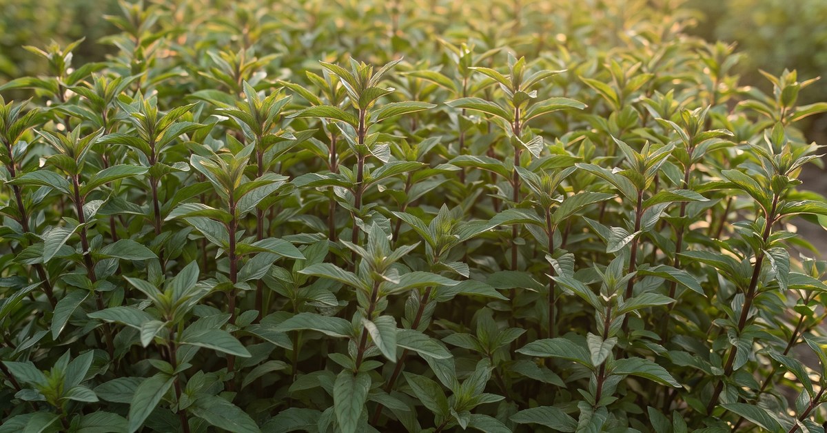 Πιπερώδης μέντα Mentha piperita και Βιολογικό ανθόνερο Μέντας Hydrolina