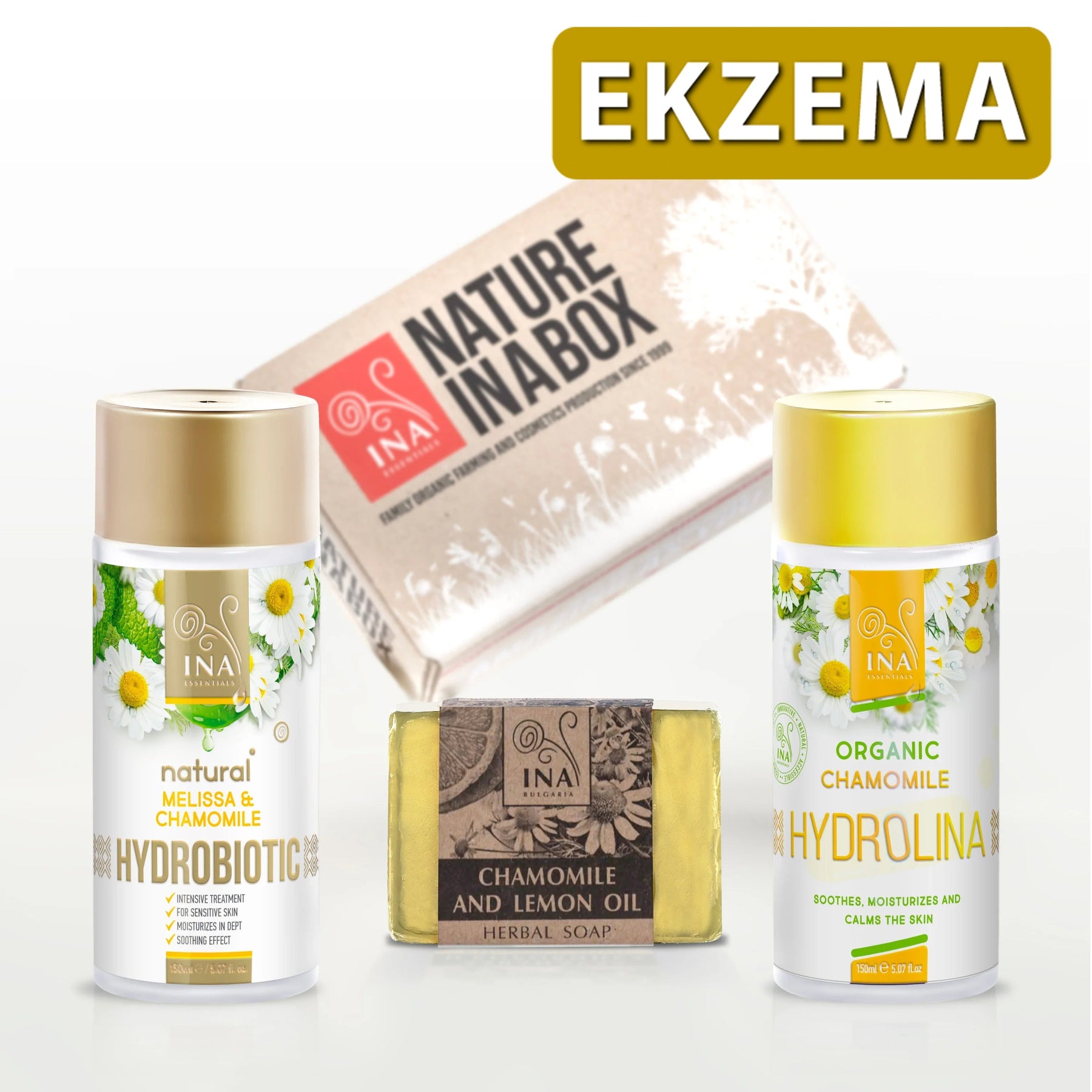 Έczema RoutINA™ - λύση που διαρκεί για Έκζεμα και Ερεθισμούς του δέρματος Cosmetics InaEssentials Ελλαδα 