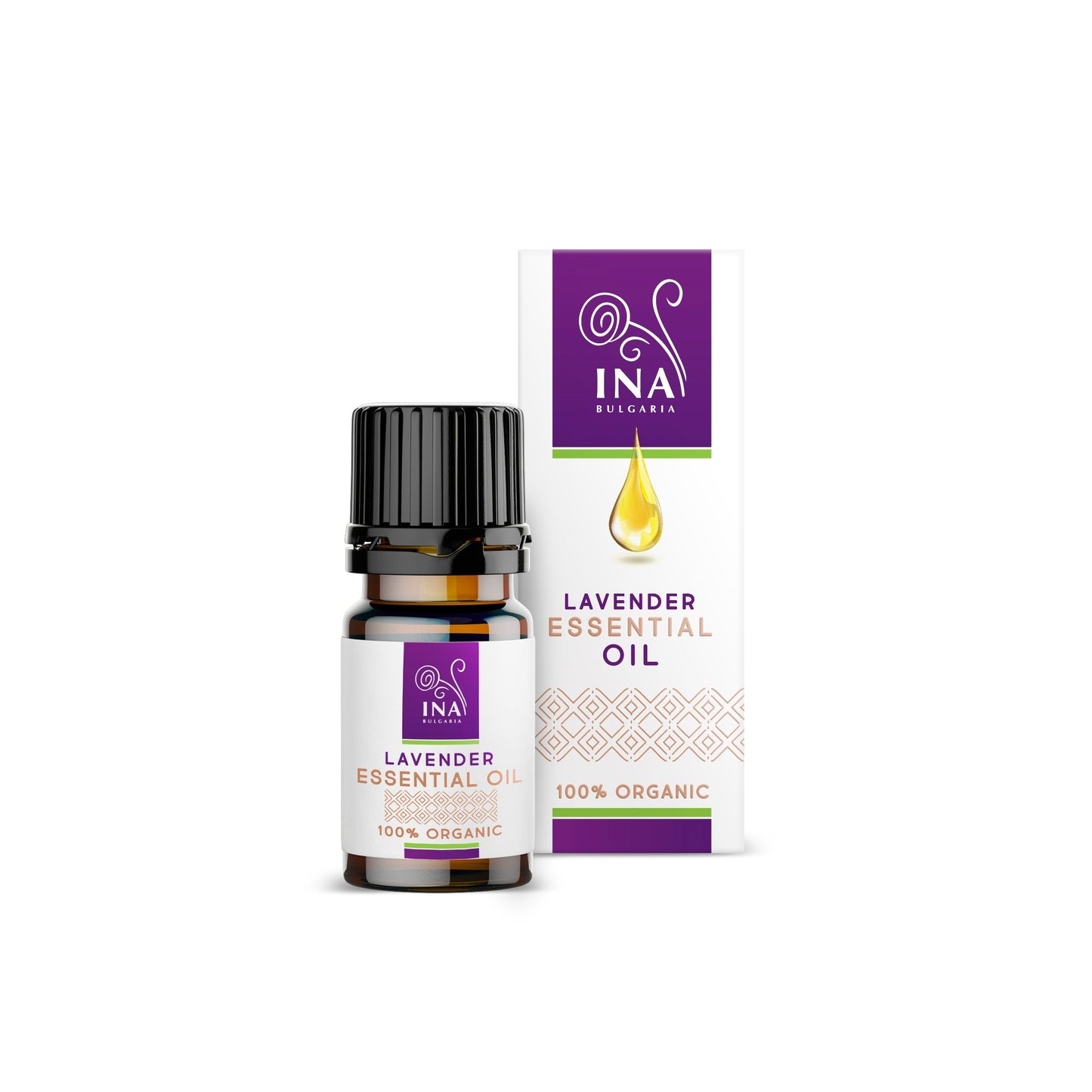 Οργανικό Αιθέριο Έλαιο Λεβάντας Cosmetics InaEssentials Ελλαδα 