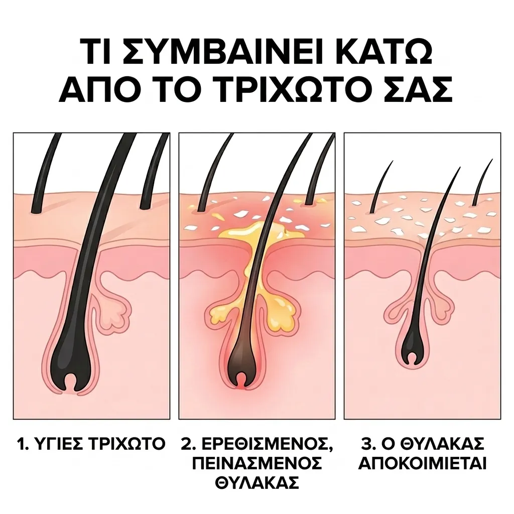 What is happening under your scalp